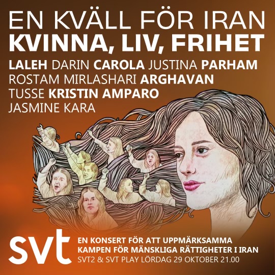 Iran-gala för SVT
